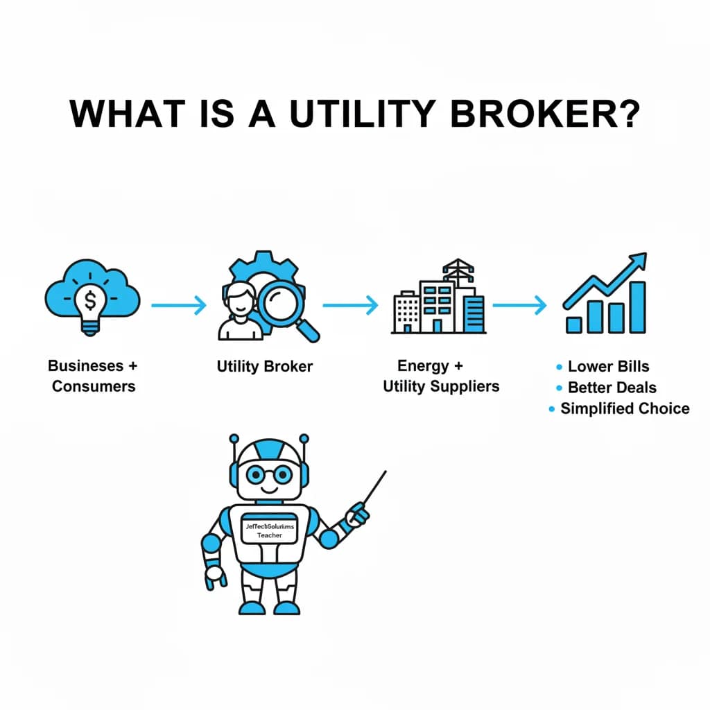 what is a utility broker
